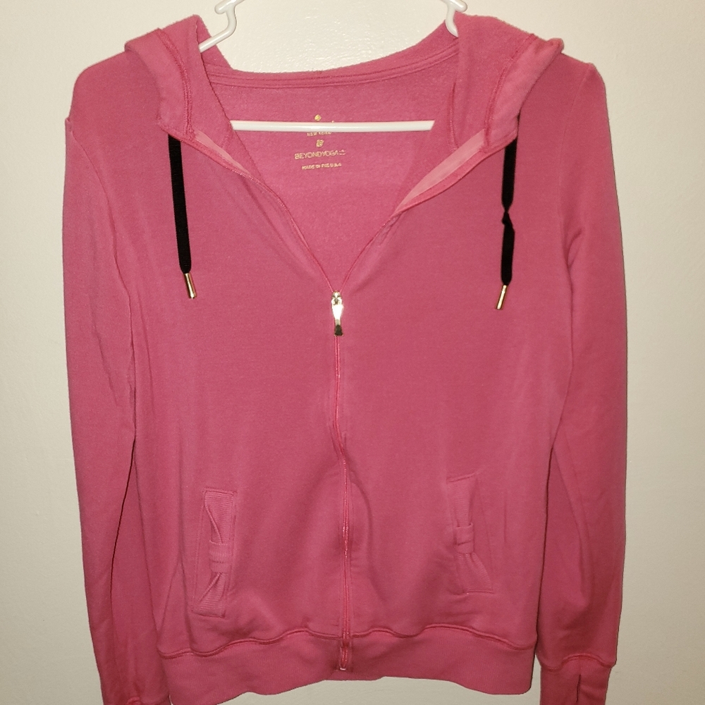 Kate Spade beyond yoga zip Jacket